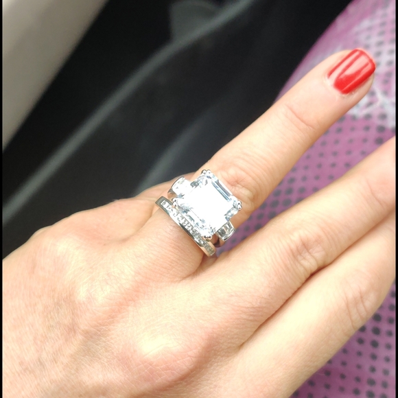 Beautiful giant large ring sterling silver - Picture 9 of 12